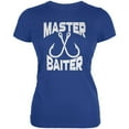 thumbnail image 1 of Master Baiter Fishing Joke Juniors Soft T Shirt Royal MD, 1 of 1