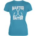 thumbnail image 1 of Master Baiter Fishing Joke Juniors Soft T Shirt, 1 of 1