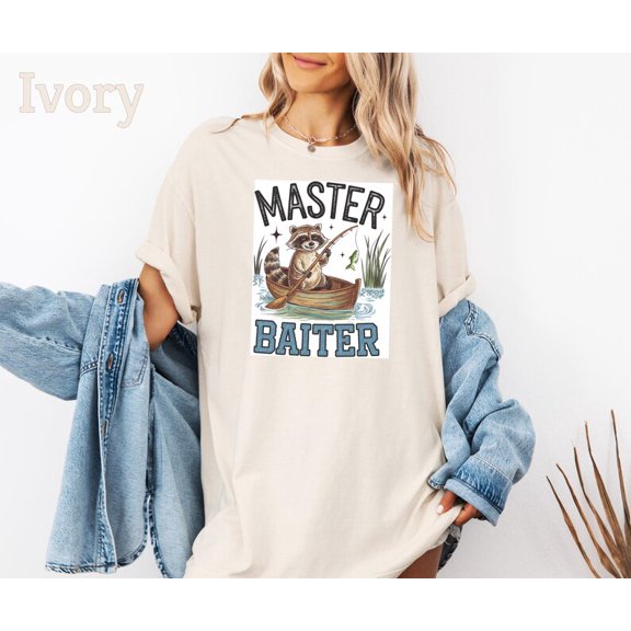 Master Baiter Funny Fishing Dad T-Shirt All Size S-3Xl