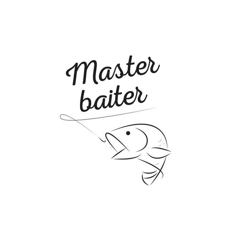 Master Baiter : Master Baiter - Funny Fishing Humor Notebook Masterbaiter  for Rodfather or Fisherman Who Can Master Baite A Fish With Rod and Hook on