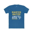 thumbnail image 1 of Master Baiter Mens Cotton Crew Tee - Fishing Themed Tee, 1 of 2