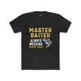 thumbnail image 1 of Master Baiter Mens Cotton Crew Tee - Fishing Themed Tee, 1 of 2