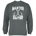 thumbnail image 1 of Master Baiter Mens Sweatshirt Charcoal X-LG, 1 of 1