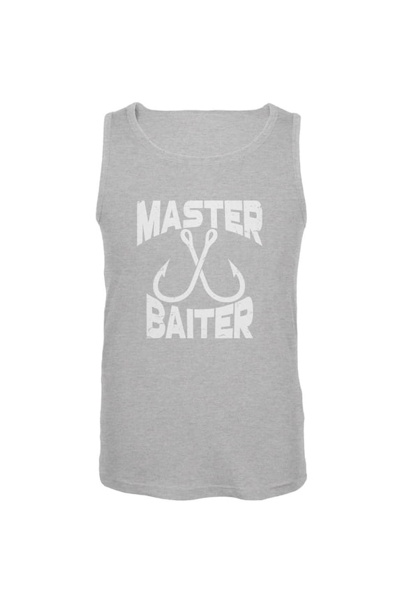 Master Baiter Mens Tank Top Heather LG