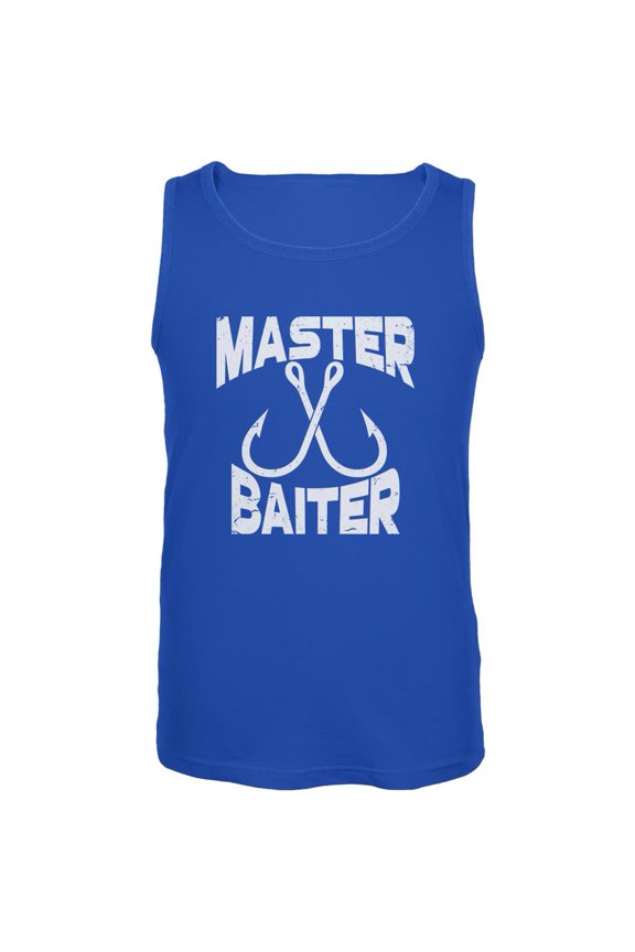 Master Baiter Mens Tank Top Royal X-LG