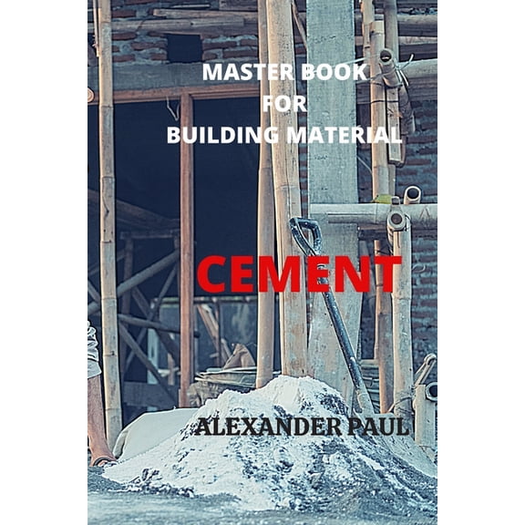 Master Book for Building Material Cement: Size: 6" X 9"; Page - 45, (Paperback)