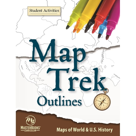 Pre-Owned Master Books-Map Trek Outlines (Student Activities)
