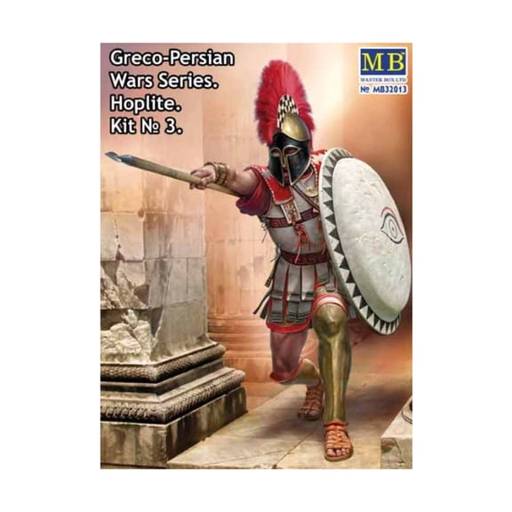 Master Box Hoplite Warrior w/Spear & Shield #3 New