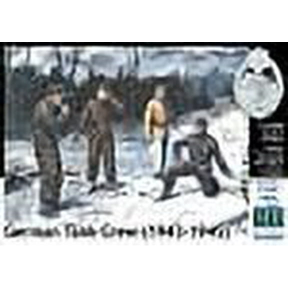 Master Box Models German Tank Crew 1943-1945 4 Figures Set Model Kit (1/35 Scale)