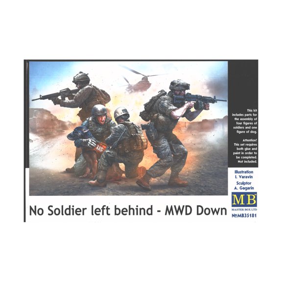 Master Box No Soldier Left Behind - MWD Down New