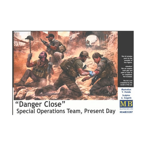 Master Box Special Operations Team - "Danger Close" New