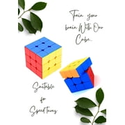 Master Brain I Magic Speed Cube 3x3 | Speed Cube | Stickerless Cube | Professional Magic Cube I Brain Teasing Game | Classic Puzzle |