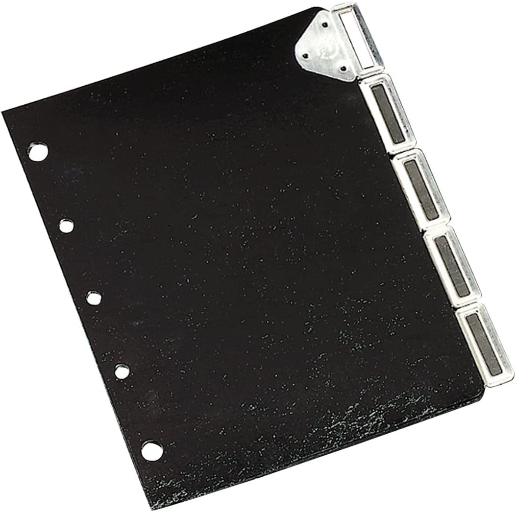 Master Catalog Rack Index Set, Black/Silver (MATB5175M) - Walmart.com