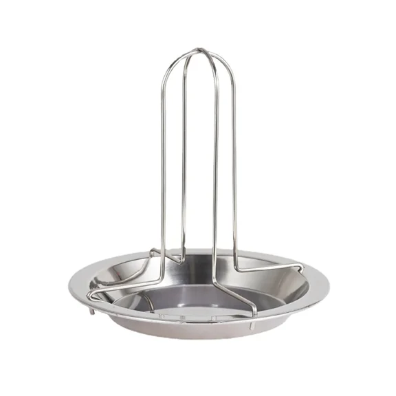 Master Chef's Secret Weapon: Roaster Rack Stand for Perfectly Cooked Poultry, Easy Assembly Disassembly for Seamless Grilling