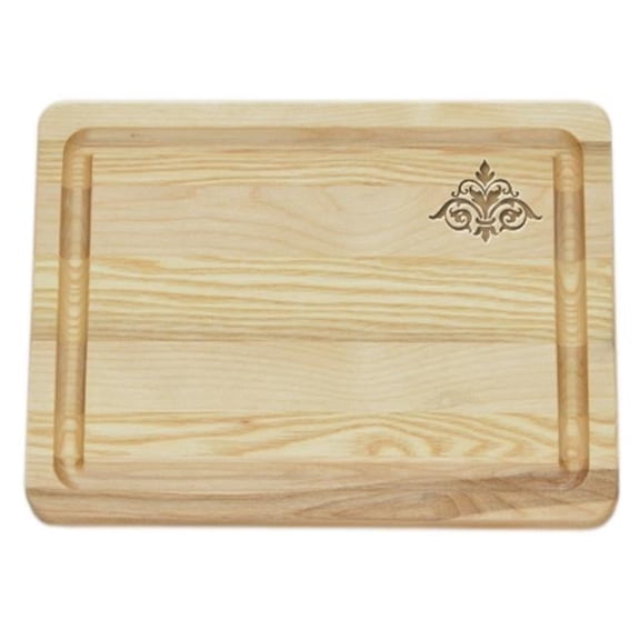 Master Collection Wooden Cutting Board Small -Damask