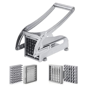 Master Cook Potato Chipper French Fries Slicer Chip Cutter Chopper & 2 Bla IKL