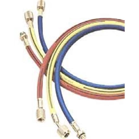 Master Cool Yellow Hose 72 in. R134A With Shut - Off Valve