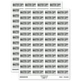thumbnail image 1 of Master Copy Document Sticker Set - White - Matte Finish - 1.25" Mini, 1 of 7