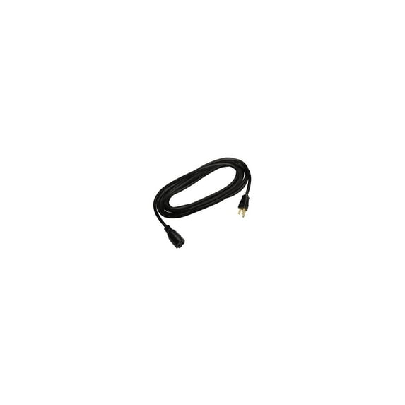 Master Electrician 02306ME 15-Ft. 16/3 SJTW Black Round Vinyl Extension Cord - Quantity 22