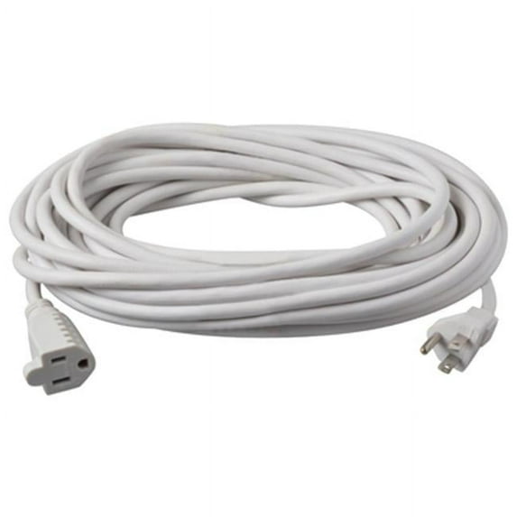 Master Electrician 02356-01ME 40 ft. White Round Vinyl Outdoor Extension Cord