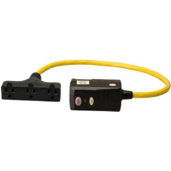 Master Electrician 02832ME 2 ft. Ground Fault Circuit Interrupter Extension Cord