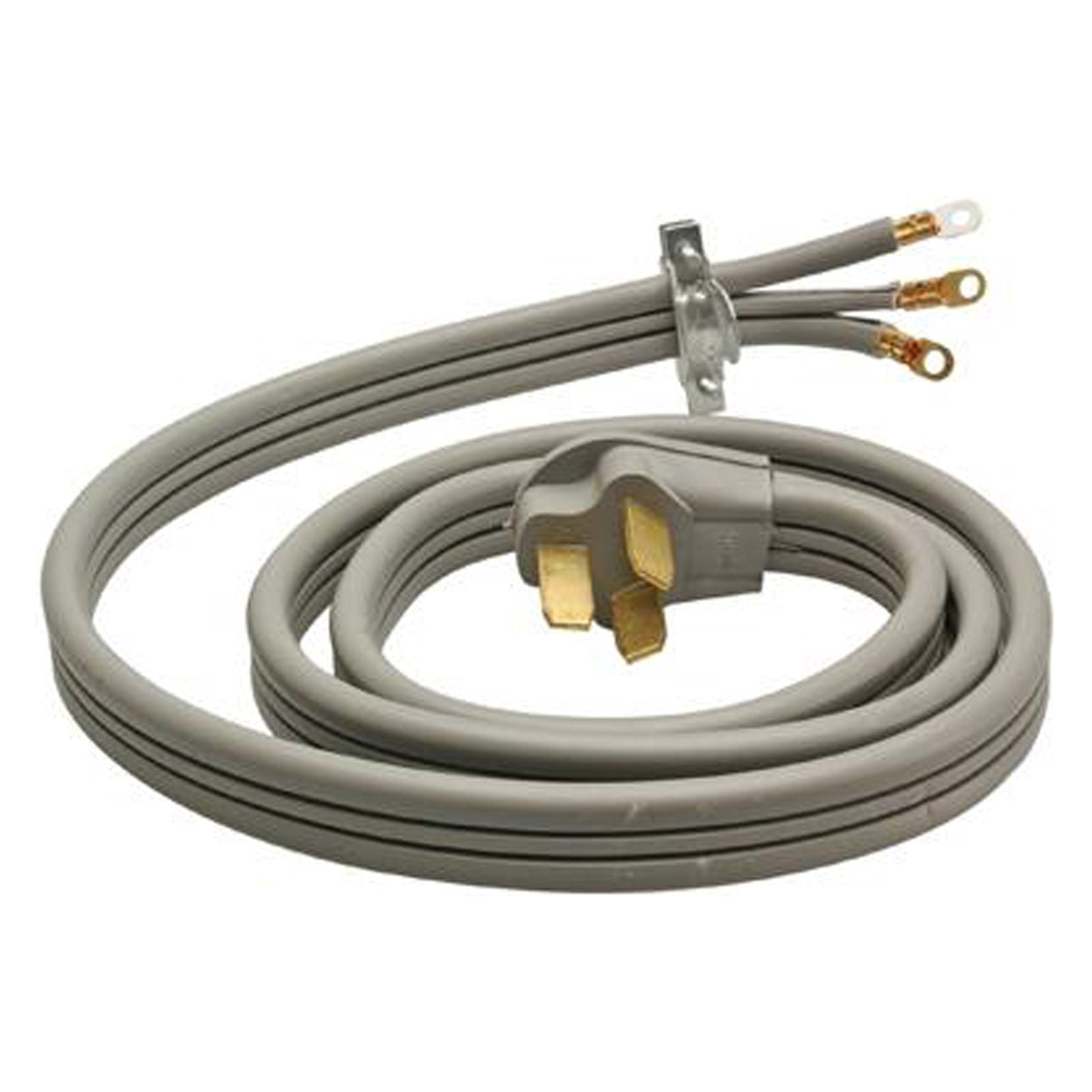 Master Electrician 09014ME 4-Ft. 6/2 & 8/1 SRDT Gray Flat Range Cord - Quantity 12