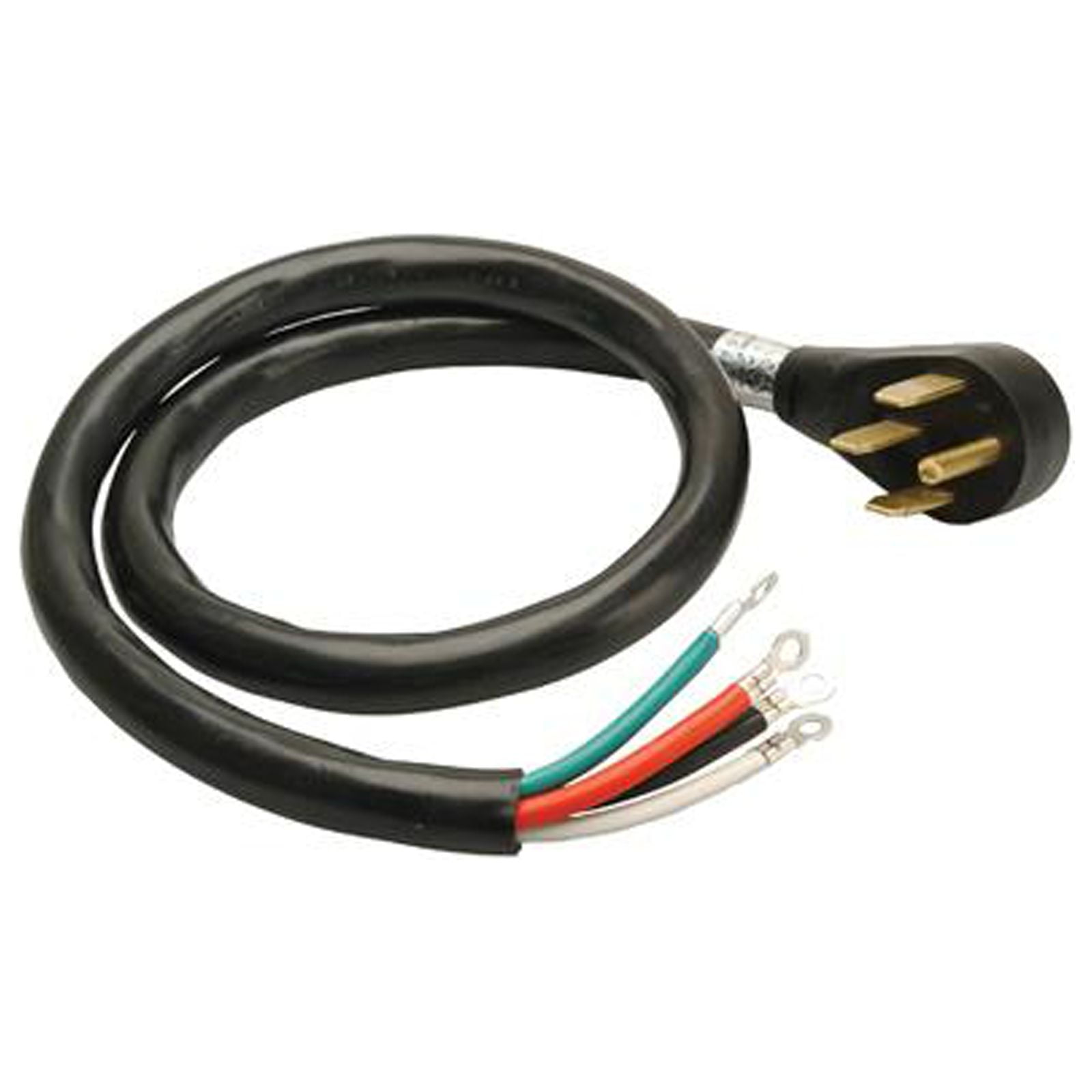 Master Electrician 09046ME 6-Ft. 6/2 & 8/2 SRDT Black Round Range Cord - Quantity 12