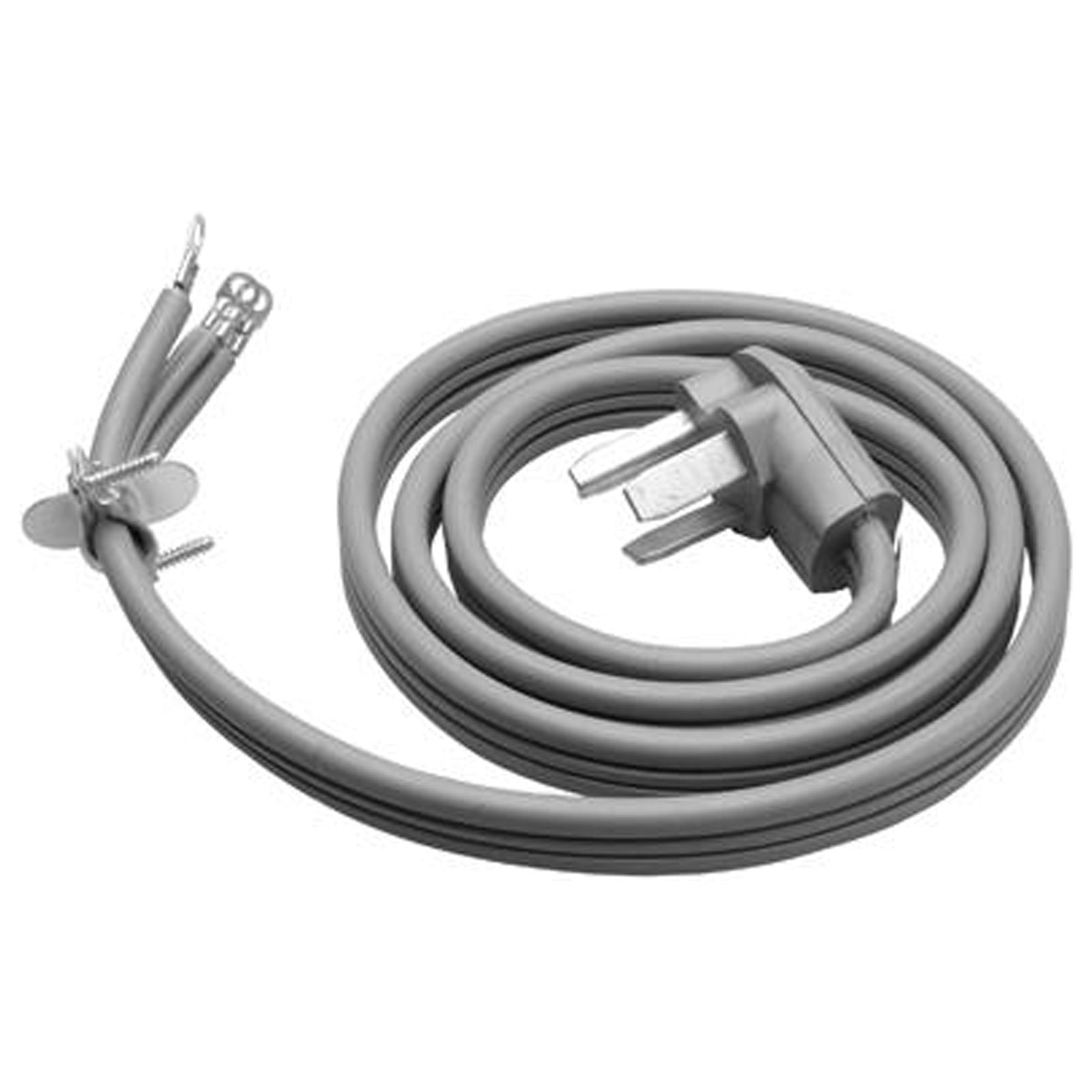 Master Electrician 09126ME 6-Ft. 10/3 SRDT Gray Flat Dryer Cord - Quantity 8