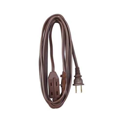 Master Electrician 09405ME 20 ft. Brown Vinyl Cube Tap Extension Cord