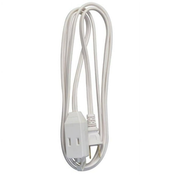 Master Electrician 09411ME 6 ft. White Polarized Cube Tap Extension Cord