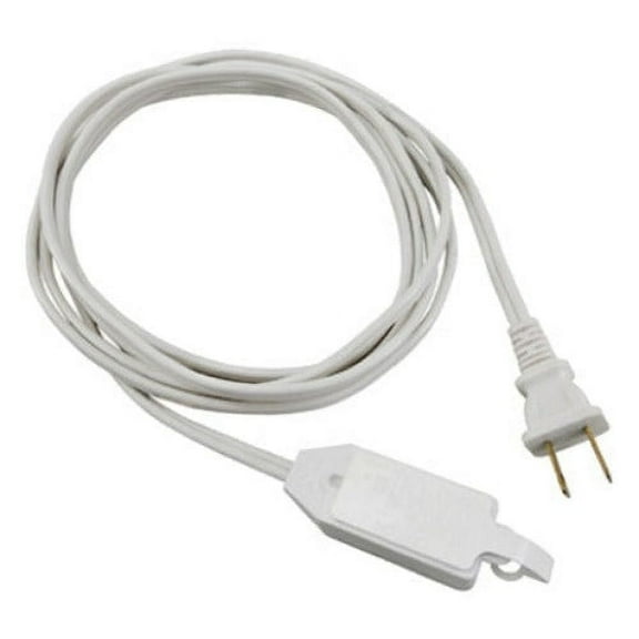 Master Electrician 09413ME 12' Foot 16/2 SPT-2 White Vinyl Cube Tap Household Extension Cord - Quantity of 3