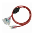 thumbnail image 1 of Master Electrician 25 Feet Extension Cord with Fan Tap and Circuit Breaker, 1 of 6