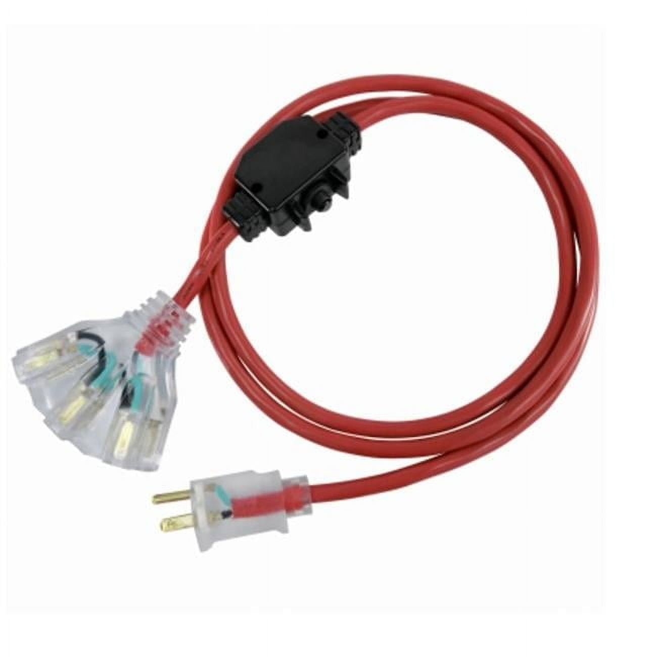 Master Electrician 50 ft. Outdoor Cord, Red