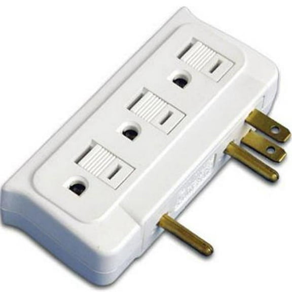 Master Electrician CT-010 6 Outlet White Side Entry Current Tap