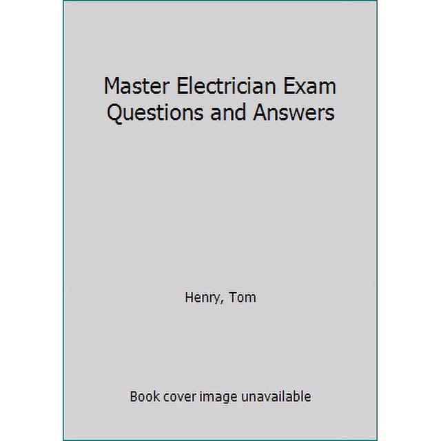 PreOwned Master Electrician Exam Questions and Answers (Paperback