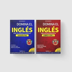 Master English Combo: Book 1 with Pronunciation and Basic Phrases + Book 2 with Advanced Grammar and Professional Conversations | QR Code Audio + Translation + Exercises | The most comprehensive