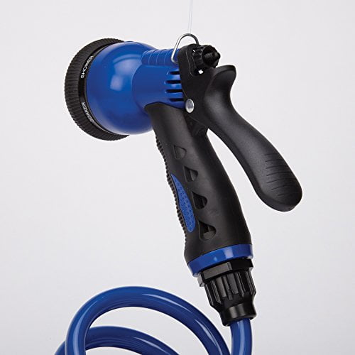 6-in-1 Stainless Steel Spray Hose 60" - Professional Pet Grooming Sprayer With Multiple Settings