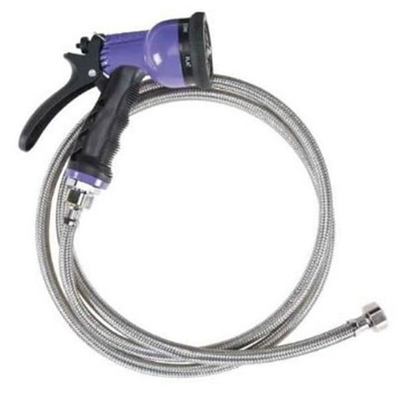 Master Equipment  6-in-1 Spray Hose Purple 60 in.