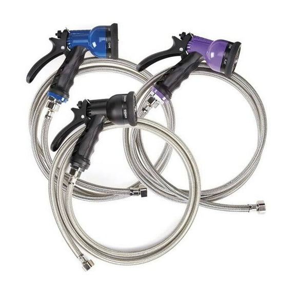 Master Equipment ME 6in1 Spray Hose 60In Blu
