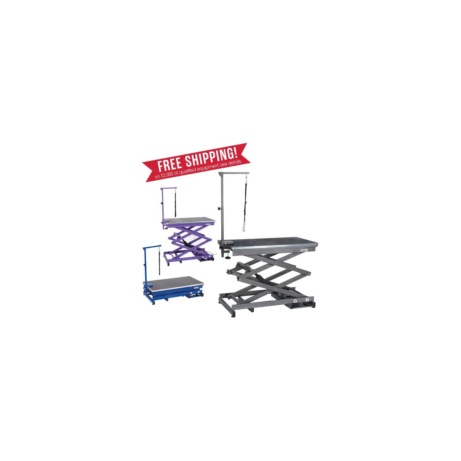 Master equipment hydraulic grooming table sale
