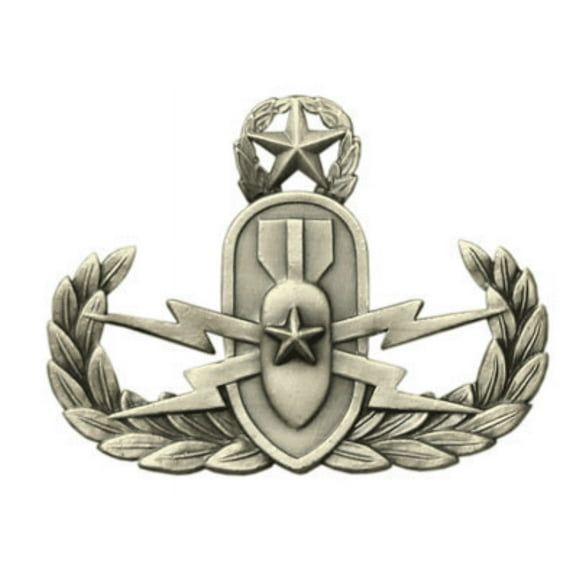 Master Explosive Ordnance Disposal Badge (Oxidized Finish)