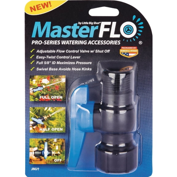 Master-FLO Continuous Water Flow Controller Shut-Off Valve With Swivel Base
