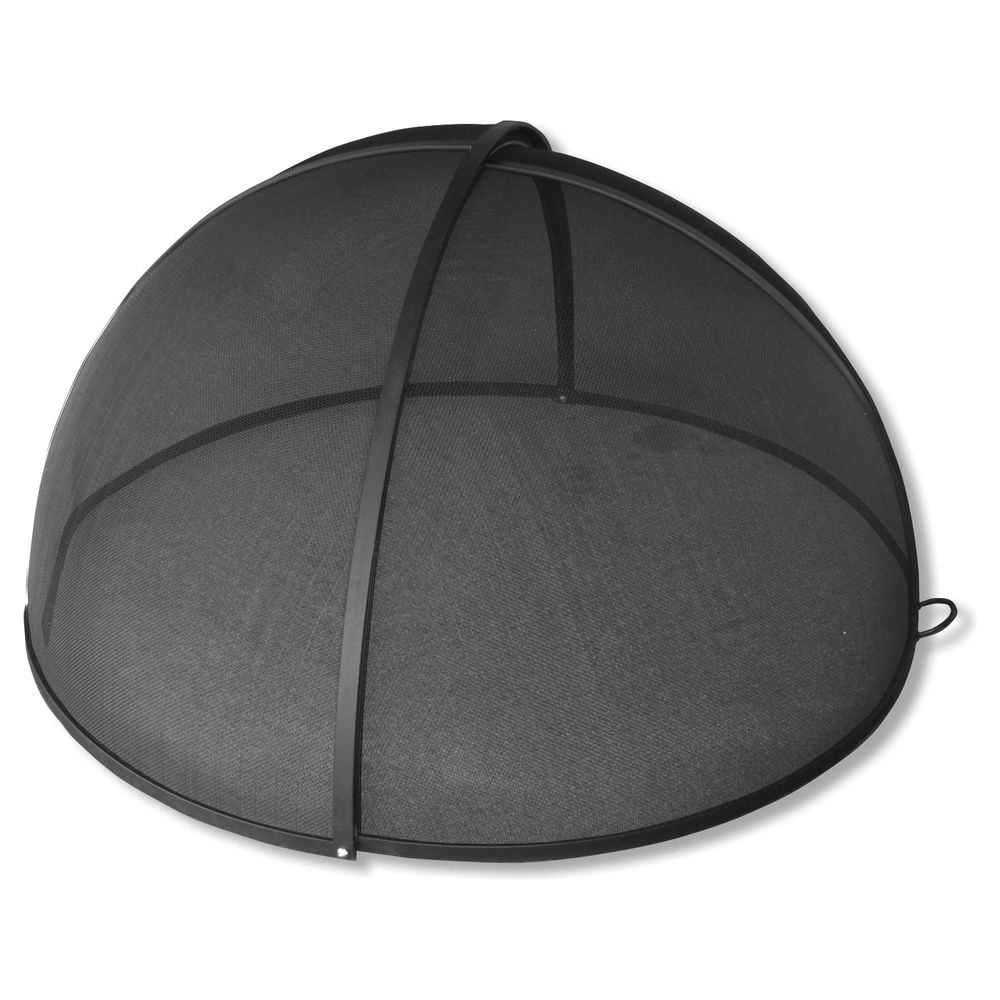 Master Flame 57" Diameter Pivot Fire Pit Screen Stainless Steel