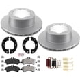 thumbnail image 1 of Master Fleet Duty Brake Rotors & Pads For Sprinter 3500 2007-16 Dual rear Wheel, 1 of 13