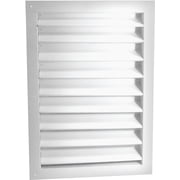 GAF Master Flow 18 in. x 24 in. Aluminum Dual Wall Louver in White