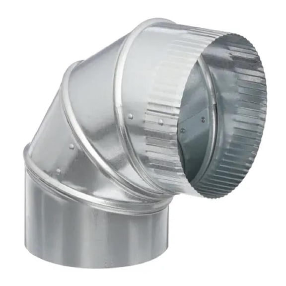 GAF Master Flow 5 in. 90 Degree Round Adjustable Elbow 30 Guage