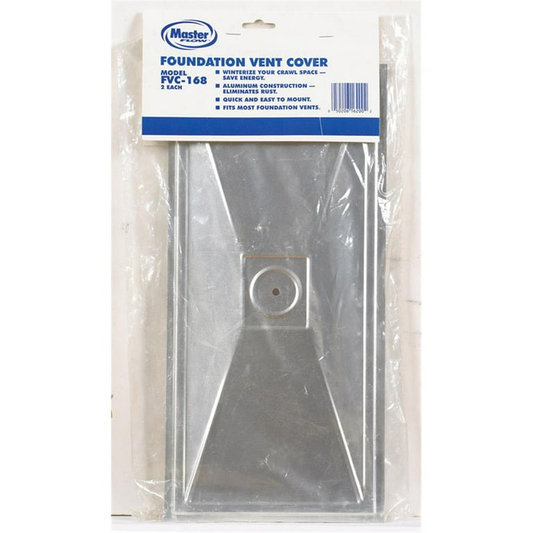 LL Building Products 2-Pack Aluminum Foundation Vent Cover for