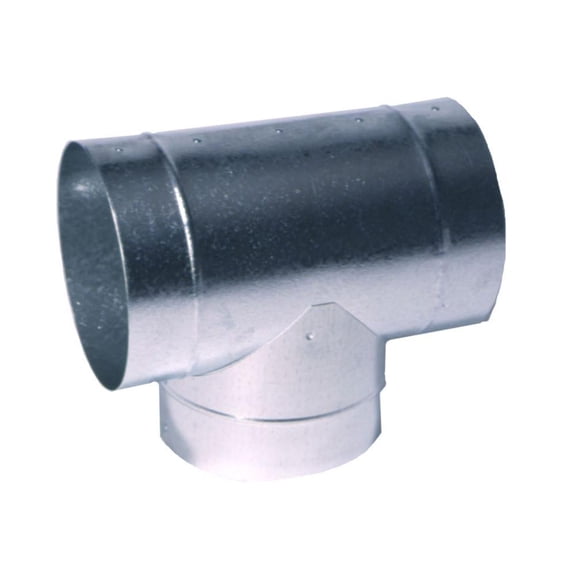 GAF Master Flow Galvanized Steel 8 in. Round Tee