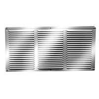 Master Flow EAC16X8 Undereave Vent, Aluminum 36 Pack