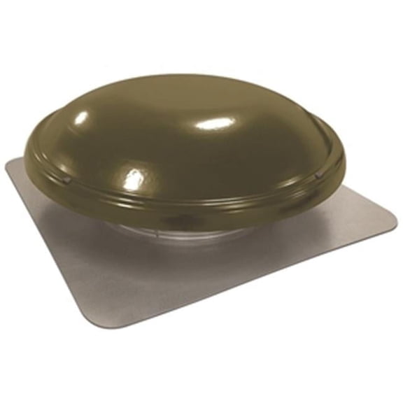 Master Flow ERV4WW Power Attic Vent with Thermostat, 1000 cfm, 480 sq-in Net Free Ventilating Area, Steel